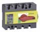 Schneider Electric 28925 Schneider Leistungstrennschalter INS100 4P 100A Hebel rot Grund gelb