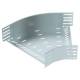 OBO Bettermann 6036306 RB 45 140 FS Bogen 45° für Kabelrinne horizontal