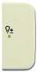 Busch Jaeger 2CKA006220A0256 BJ 6234-22-212 Rocker right 2-way dimmer Busch-free@home white