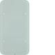 Berker 75141860 Touchsensor 1fach mit Busankoppler R.1 Glas, polarweiß