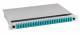 LWL-Patchpanel Spleisbox,48,3 cm ( 19 Zoll ), 24xSC-Duplex, 9/125um, ausziehbar, Pigtails abgesetzt,