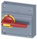 Siemens 3VA96870EK15 front rotary drive emergency stop IEC IP30/40 accessory for: 3VA1/2 1000