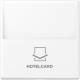 Jung A 590 CARD WWM Hotelcard-Schalter (ohne Taster-Einsatz) Hotelcard Serie A