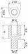 Schneider Electric NSYRE26 Schneider SF roof spacer bolts 26mm