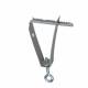 Ridi Leuchten GmbH 0201525 SLKBTR M6 quick fastener for trapezoidal sheeting with eye screw 