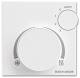 Busch Jaeger 2CKA006134A0347 BJ SAF/A1.0.11-24 room temperature controller and fan coil control element studio white matt