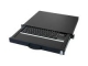 aixcase 48,3 cm ( 19 Zoll ) Rack 1U Tastatur DE Touchpad USB schwarz