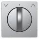 Merten MEG3875-6036 central plate roller shutter touch-latch insert stainless steel