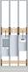 Hager FR23W6 Wandler- und Messschrank universN inklusive Sockel bis 400A IP55 SKII