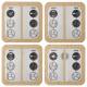 Hager XEVA310 charging station accessories sticker witty RFID APP QR code