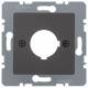 Berker 14321606 central plate for D22.5mm anthracite matt/velvet