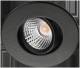 SG Leuchten 907014 SG SGLI Rundes LED-Downlight, sw, 29 mm, 36°, 2700k 240lm, Klasse III
