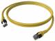 ZVK EasyLan CP1IYCYCY0030 DualBoot Kat.6 Patchkabel Kl.EA geschirmt gelb 3,0m