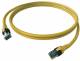 ZVK CP1OYAYAY0030 EasyLan KupferPatchkab DualBoot Kat 6A geschirmt gelb 03,0m