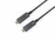 Equip Kabel USB-C3.2->C AOC 4K PD60W St/St 5.00m schwarz