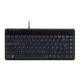 Perixx PERIBOARD-409 U, DE, Mini USB-Tastatur, schwarz