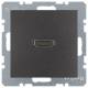 Berker 3315431606 High Definition, m.90 ° socket-plug connector B.1