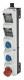 Mennekes 960051 Steckdosen-Kombination AMAXX S