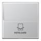 Jung A590CARDAL Hotelcard-Schalter ohne Tastereinsatz Serie A aluminium
