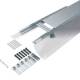 Hager BKF200105 floor duct flush with floor with foil sheet metal BKF 200x(105-150)mm