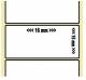 OEM-Factory Etiketten - Thermo 16 x 16mm, permanent, K40