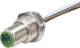Murrelektronik 7000-13505-9710050 M12 Steckverbinder Flansch A-cod. Hinterwand PP 0,5 m