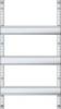 ABN MFK13R ESPRO-Verteilerfeld (Flach) 1x3-reihig mit N+PE Steckklemme