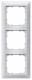 Siemens 5TG25533 frame 3-fold 5TG2553-3, DELTALINE metallic