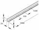 Niedax RW35 divider 30x3000mm RW 35, zinc-plated