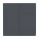 Busch Jaeger 2CKA001731A1676 2105-35 cover for series toggle switch Allwetter 44 IP44 anthracite