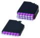 Telegärtner 100022350 HD3-FanOut-Module 18xLCD MM turquoise 3xMPO male 3xFanOut 12x50 OM3