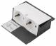 Hager GBES29010 Gerätebecherm 2 STD reinweiß zu KDQ08/KDE04