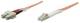 Intellinet 471282 LWL Kabel LC/SC OM1 5m orange 62,5/125μm Duplex Multimode