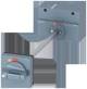 Siemens 3VA92570FK61 3VA9257-0FK61 Türkupplungsdrehantrieb starr ohne Toleranz für 3VA12