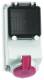 Bals 1583 Wandsteckdose GT abgesichert 16A 5p 400V 6h IP44 Geh.Gr:225x118