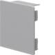 Hager LF6006067030 end piece hfr for LF/LFF 60x57 mm stone grey