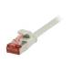 Patchkabel RJ45, CAT6 250 MHz, 7,5 m grau, FTP (U/FTP), TPE (Superflex), flach, Synergy 21, S217508