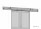 Vertiv (Knürr) SmartAisle Mechanical closure, light gray