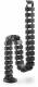 DIGITUS flexible cable routing cable management snake black