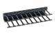 Triton 48,3 cm ( 19 inch ) zbh. Vertical cable management system, 15U, for 800mm wide cabinets, black, two rows