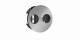 Bachmann TWIST, socket, 1xCEE7/3 2xKeystone 0.2m matt chrome