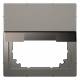 Merten MEG4081-6050 adapter with hinged cover DIN49075 nickel metallic