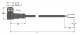 Turck WKC4.221T-30/TEB actuator and sensor control. PVC connection guide. 6628433