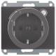 Berker 47087006 Steckdose SCHUKO+Fi und erh.BS K.1 anthrazit matt