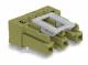 WAGO 770-863/011-000/073-000 socket. for LP Deviation 3-P. light green