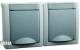 RED 2410-50-0025 Schuko socket FR AP 2-way IP54 horizontal