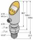 Turck pressure sensor (rotatable), with 2 transistor switching outputs 6834041