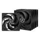 ARCTIC fan P12 Max-120mm PWM regulated (Black) 5-Pack