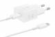 Samsung Schnellladegerät T2510 USB-C 25W mit Datenkabel White