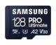 Samsung Flash-Card inkl. USB Kartenleser PRO Ultimate MB-MY128SB - microSDXC UHS-I - 128 GB